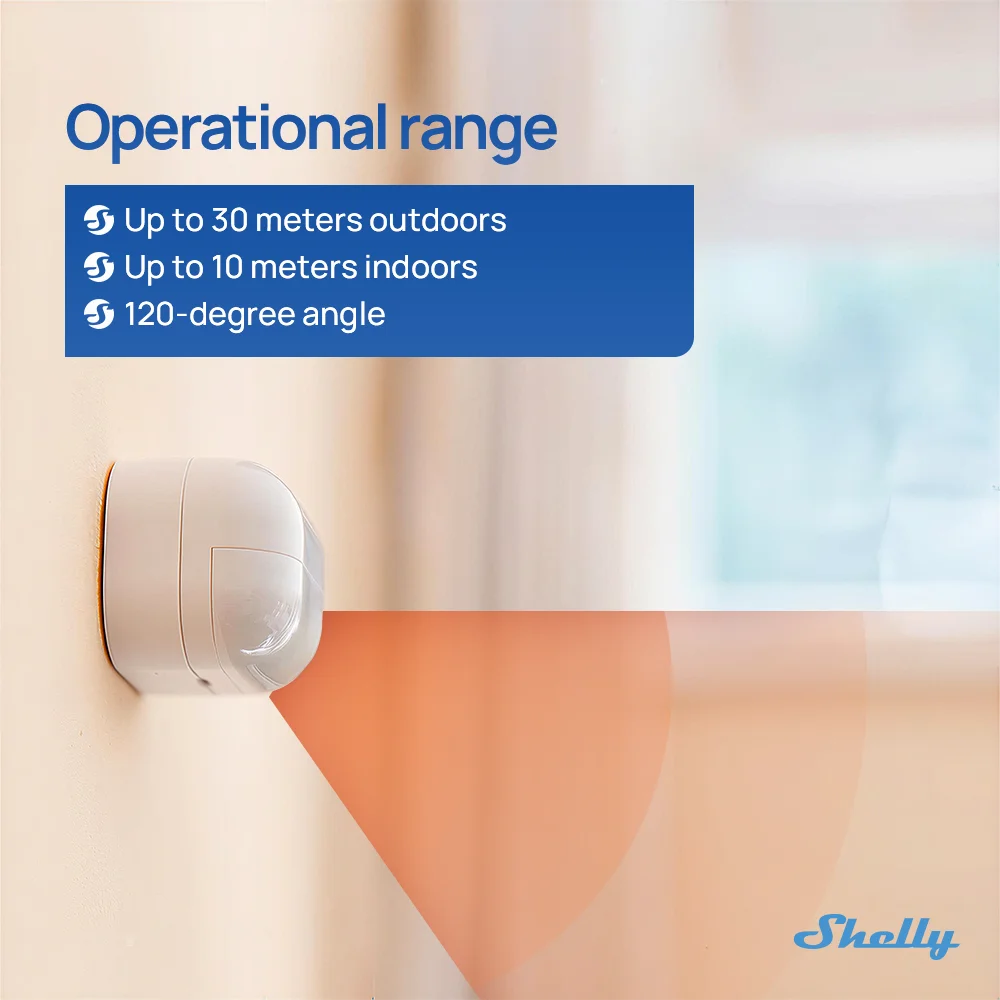 Shelly BLU Motion Smart Home B - đánh giá và giá Home Automation Kit