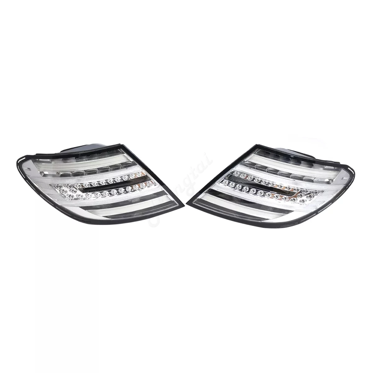 Taillight assembly For Mercedes benzW204 C-Class C250 C350 C63 2011-2014 Modify the brake lights, reverse the lights turn signal view 3