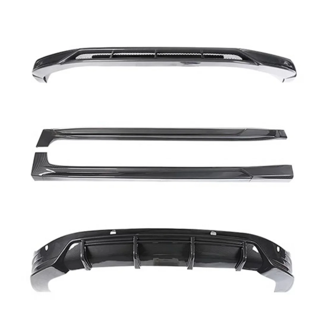 Carbon fiber Body kit for ZEEKR 001 2023-2024 Auto small surround Front lip Side skirt Rear lip Car Accessories