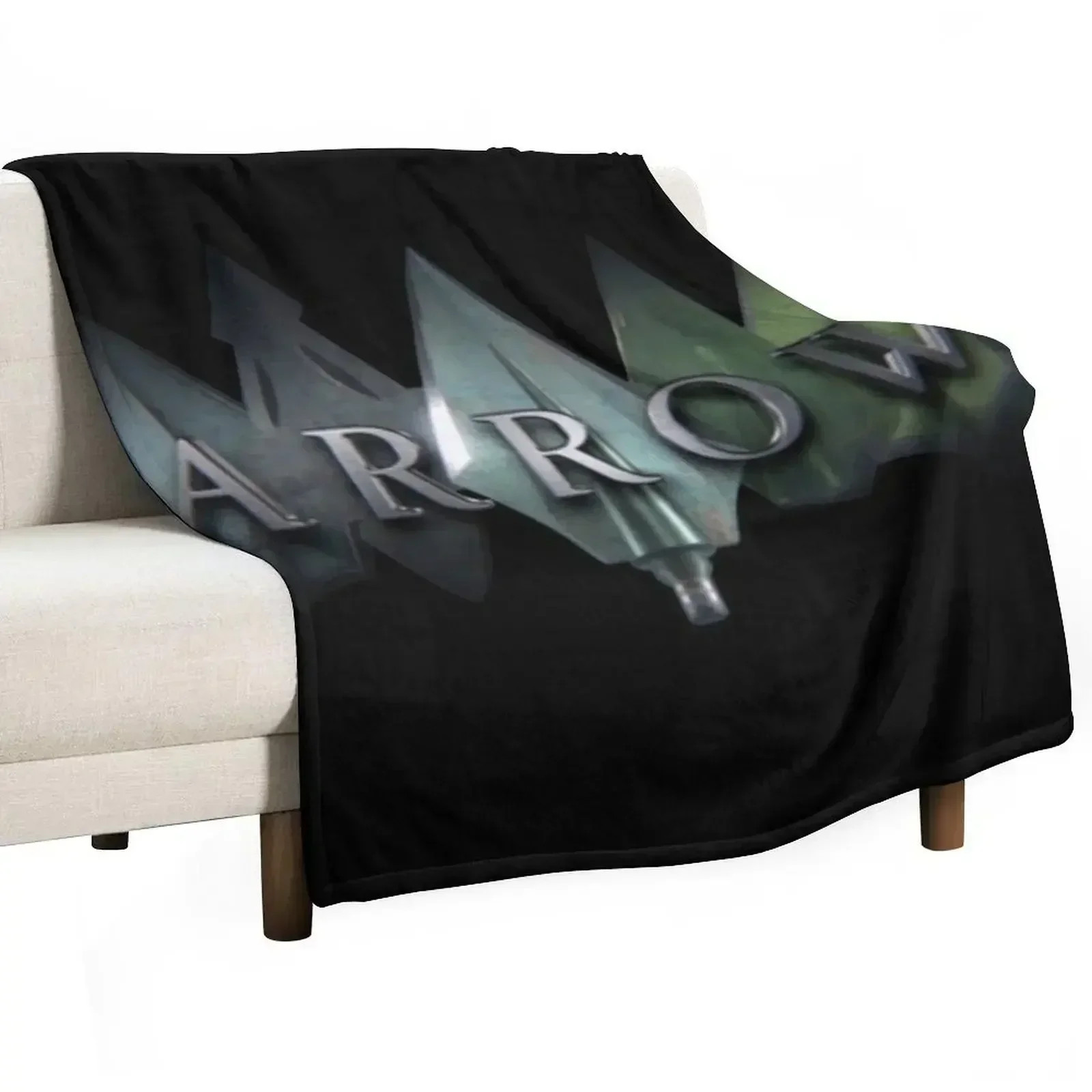 Arrow crown Throw Blanket Giant Sofa Soft Plush Plaid Bed Fashionable Blankets