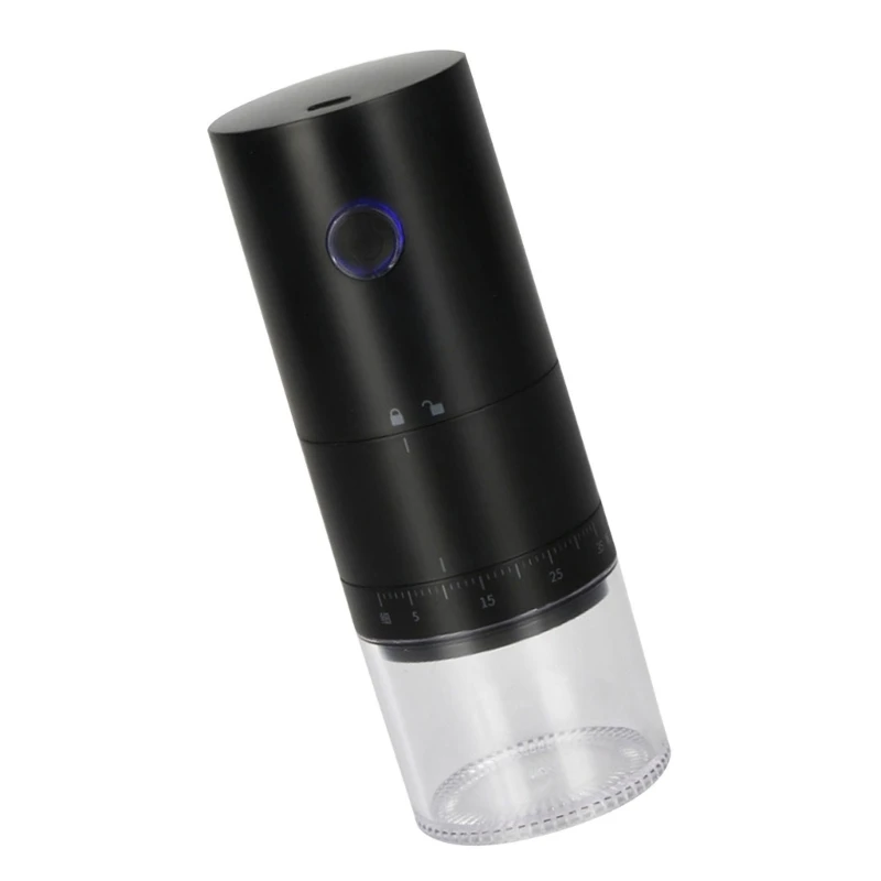 Molinillo café recargable 1500mAh, molinillo café eléctrico, molinillo especias silencioso