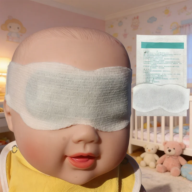 

Защитная повязка на глаза для младенцев, 1 шт. - мягкая повязка для защиты глаз новорожденных от яркого света, подходит для фототерапии, солнечного света.