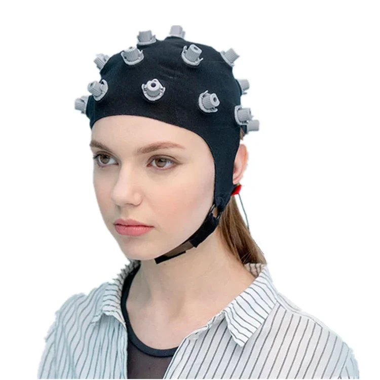 Ce Certified Semi-Dry Gelfree-S3 EEG Electrode Hat; Saline Based Electrode Hat For Direct Use With Brainmaster Eeg Amplifiers