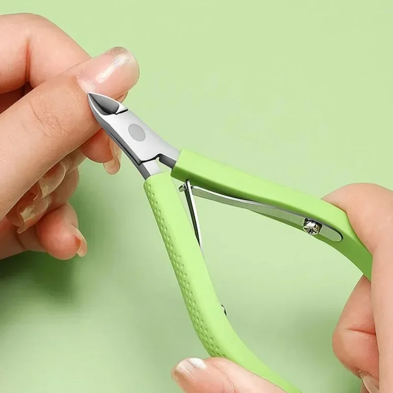 Cuticle Nippers Nail Manicure Cuticle Scissors Clippers Trimmer Dead Skin Remover Pedicure Stainless Steel Cutters Tool