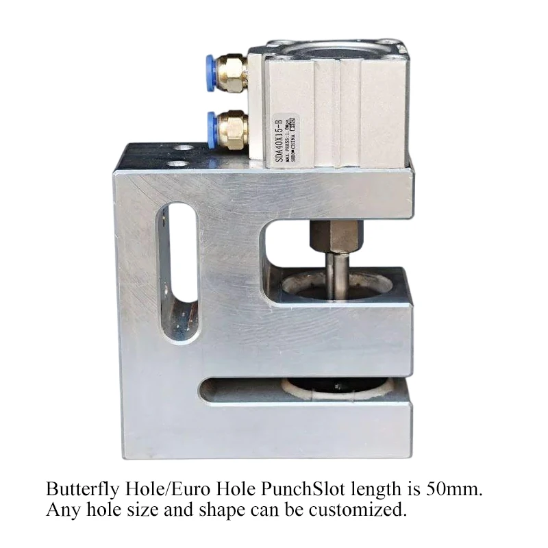 Euro Hole Punch Pneumatic Hole Punch Pneumatic for Plastic Bag Butterfly Hole Punch Machine