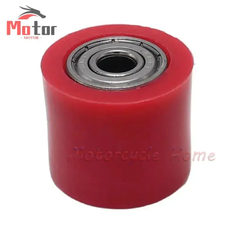 8mm 10mm Drive Chain Roller Pulley Wheel Slider Tensioner Wheel Guide For Street Bike Enduro Motorcycle Motocross ATV CRF CR XR