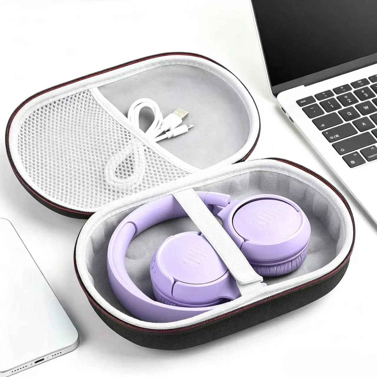 EVA Hard Case for Bose QuietComfort 35 (Series II), QC35, QC25, QC15 Wireless Headphones Accessories Travel Storage Bag
