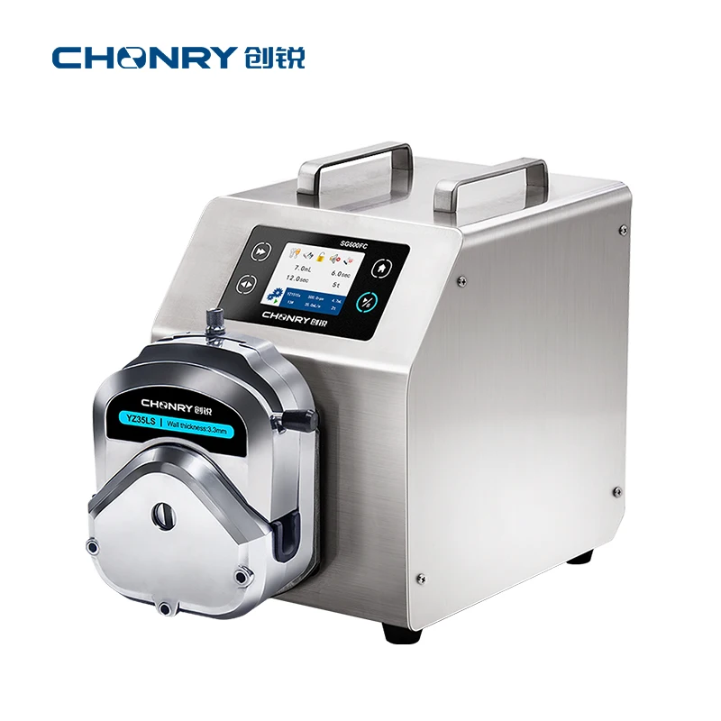 SG600FC 大容量蠕動ポンプ 1200ml 220V 110V 工業用充填ポンプ 医療用化学薬品および実験室用