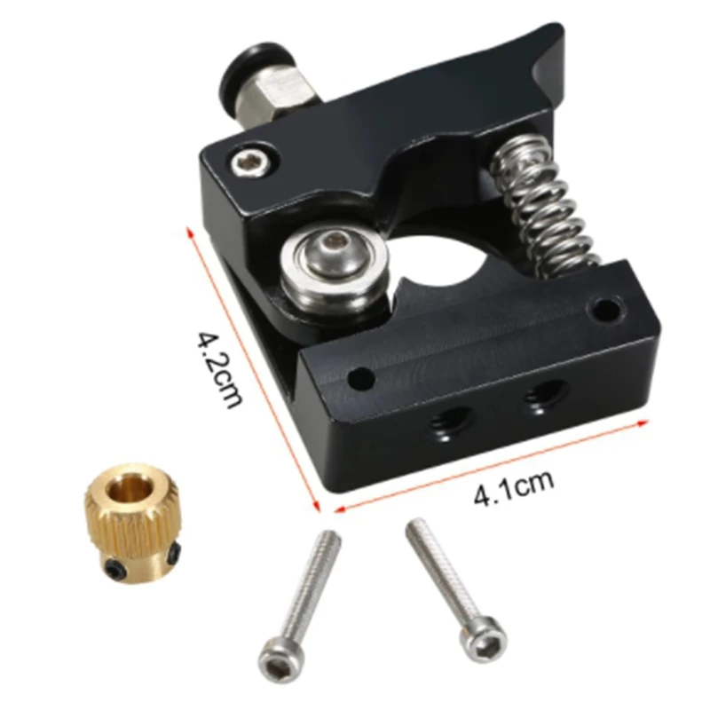 T64C! 3D Printer Parts MK8 Extruder Drive Feed Kit for 1.75mm Filament Compatible with Creality Ender-3/3 Pro CR-10 Anet ET4