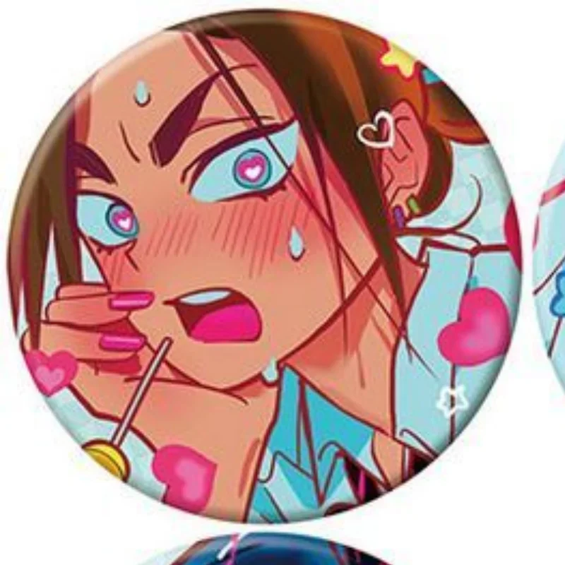 58mm Alien Stage Anime Brosche Anstecknadel Cosplay Broschen Taschen Anstecknadel für Rucksäcke Kleidung Schmuck Beste Geschenke Geburtstag Abschlussfeier – Detail 3