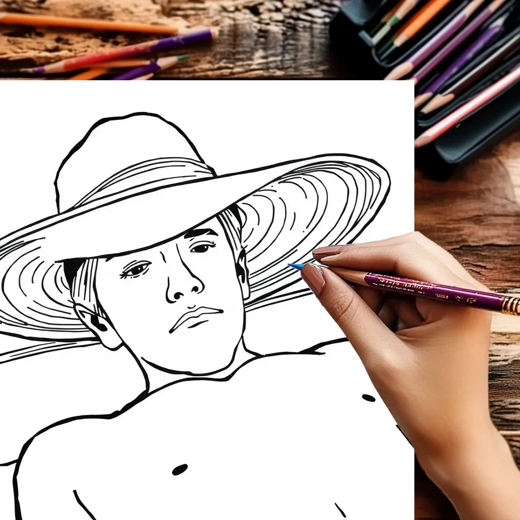 大人のためのサマービーチ塗り絵 |   28ページの塗り絵、クリスマスや感謝祭のための画材