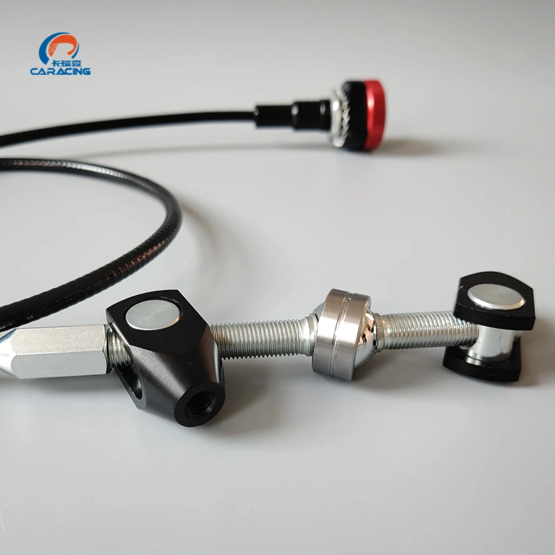 CRS Balance Bar with Remote Cable Knob Adjuster with Length from 1-2 meter for Brake Pedal Box