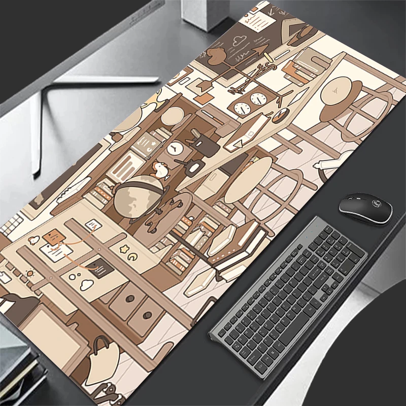 

Mouse Pad Multi Size Gamer Keyboard Pad Desk Mats Anime Semyon Room Extended Mausepad Office PC Gaming Accessories Mousepad