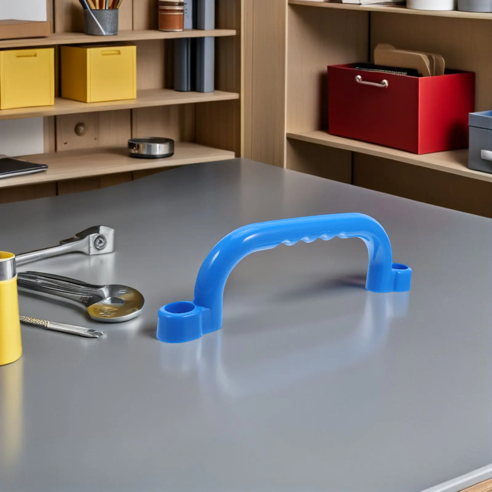 2 Pezzi Maniglie di Ricambio in Plastica Robuste e Sicure per Bambini, Ideali per Giochi all'Aperto, Altalene e Strutture da Arrampicata