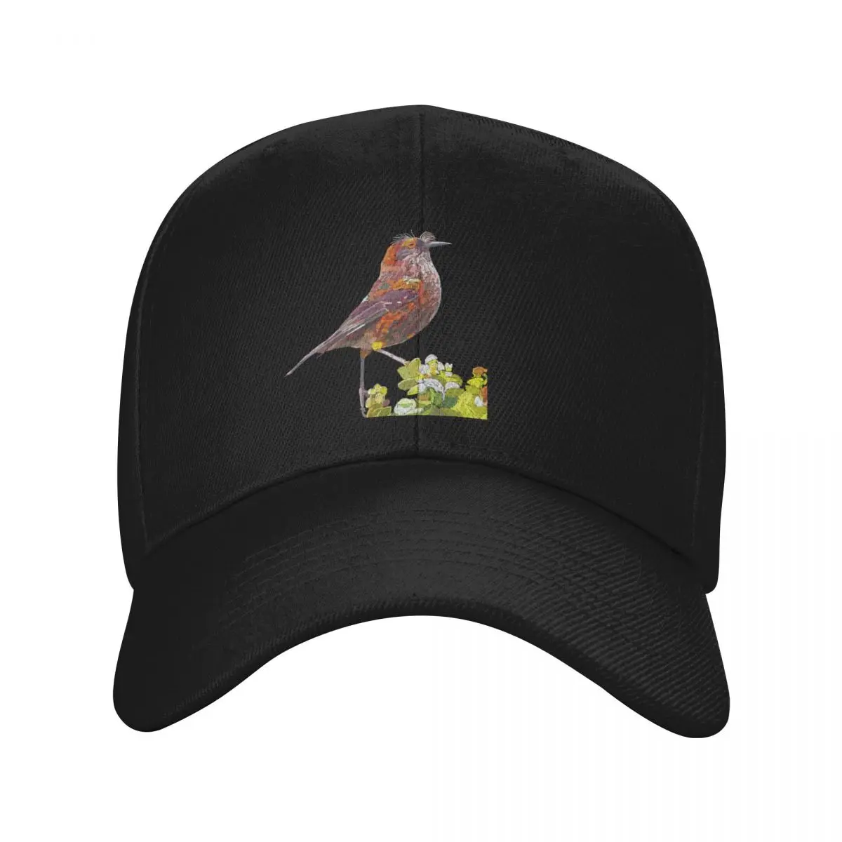 Akohekohe, Hawaiian Bird Baseball Cap hiking hat Golf Wear Brand Man cap Ladies Men's