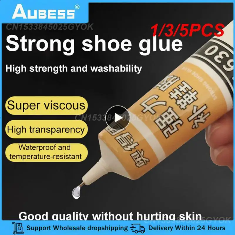 

1/3/5PCS Shoe Glue Waterproof Quick-drying Repair Shoes Universal Adhesive Glue Instant Shoe Adhesive Shoemaker Professional