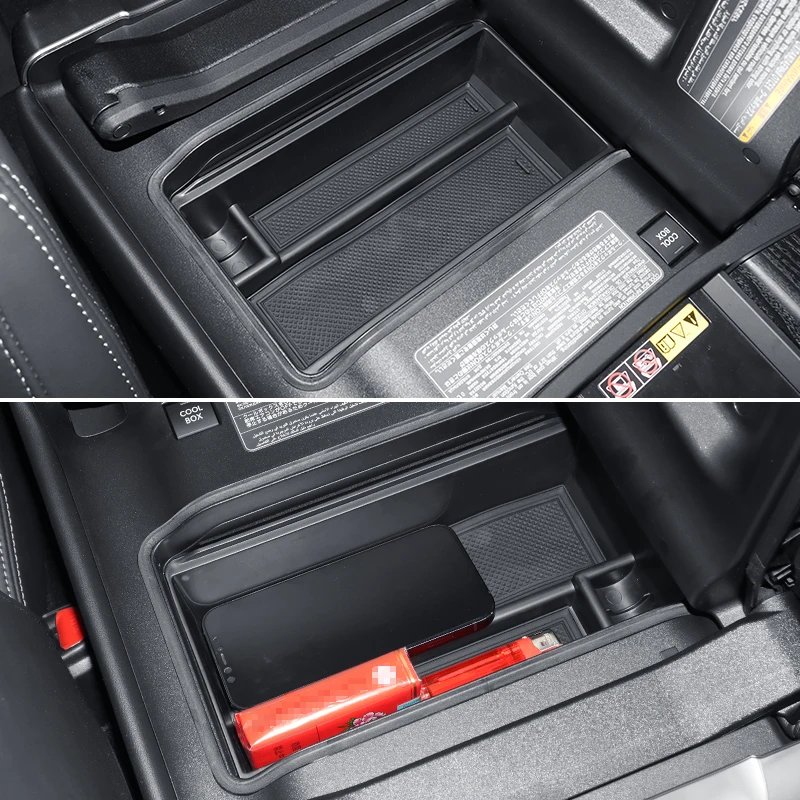 

For Toyota Lexus 600 700 LX600 LX700 2022-2026 Car Armrest Box Storage Organizer Double Layer Tray Interior Upgraded Accessories