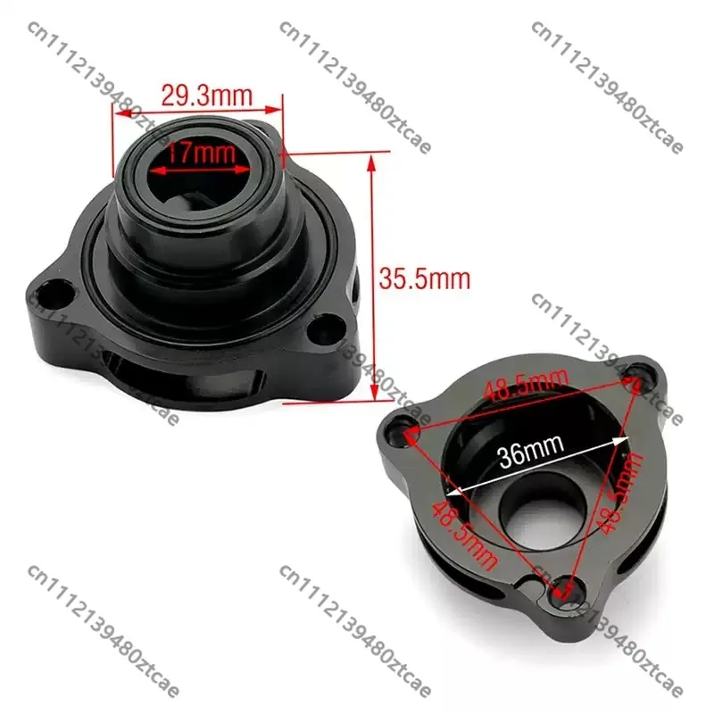 Auto Turbo Mod Accessories Blow Off Valve Base Turbo Pressure Relief Valve Base Replacement Parts