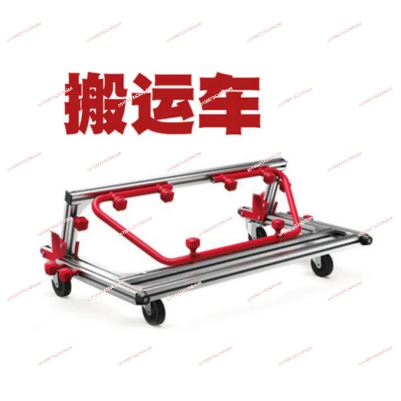 Large Format Tile Slab Carry System Porcelain Ceramic Handling Lifter Tool with Transport Cart