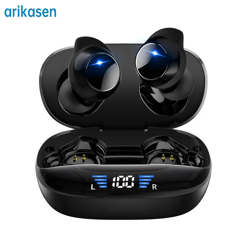 In Ear True Wireless Earbuds Bluetooth 5.3 TWS Earphones 48 hours Music IPX7 Waterproof Bluetooth Earbuds Wireless Earphones