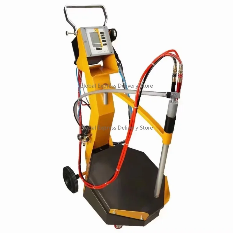 Customized High-Efficiency Vibrating Electrostatic Powder Coating Machine: Manual Spraying for Metal/Steel Substrates