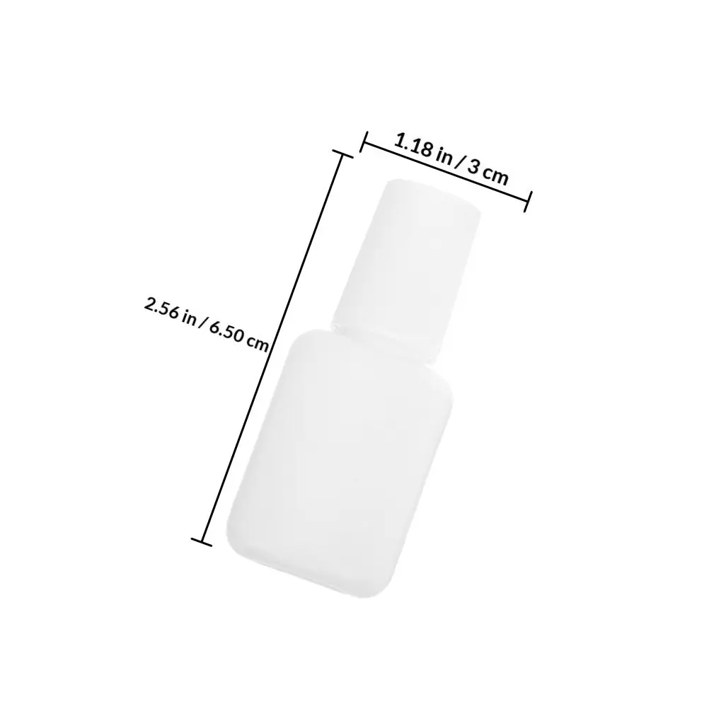 20Pcs Reusable Nail Gels Bottles Portable Empty Containers for Mixing Colors Manicure Accessory Nail Polish Storage Tool