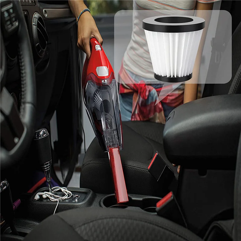 فلتر بديل A01V-10Pack متوافق مع المكنسة الكهربائية المحمولة Dirt Devil Scorpion طراز F117، مقارنة بالأجزاء AD40117