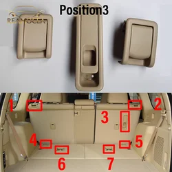 Reamocea 1Pc Seat Upside Down Lock Control Lever Handle Sub-Assy Accessories For Toyota Land Crusier Prado LC150 2013.9-2017.8