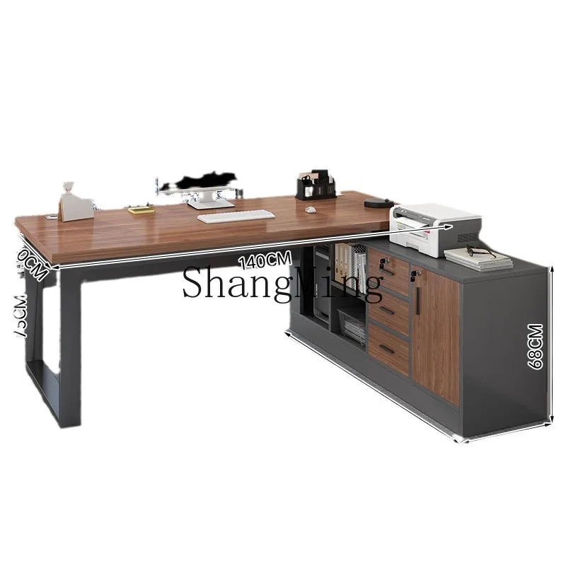 

DSA simple modern office simple staff table and chair combination home computer desk