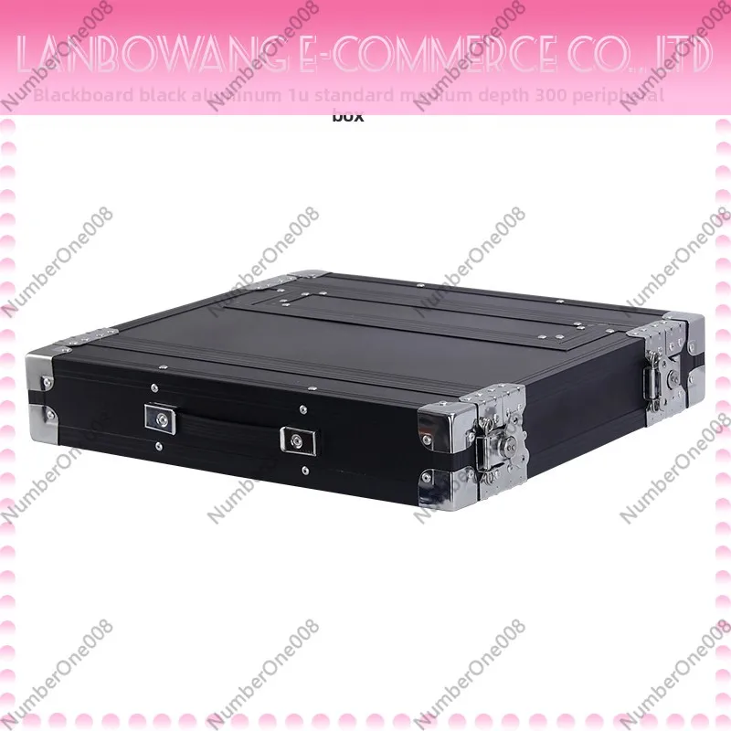 Caja de Montaje en Rack de Aluminio 1U para Receptor de Micrófono Inalámbrico 1 a 2, Equipo de Audio