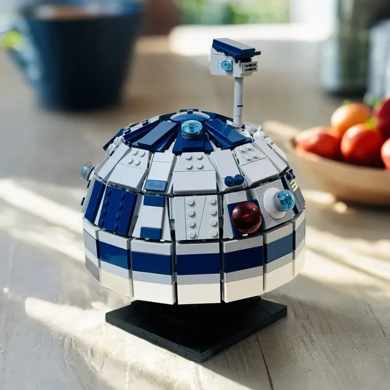 

976PCS MOC Science Fiction Movie (STAR BATTLE) R2-D2 Bust Helmet Series Building Blocks Figure | Display Toys Gift Ornaments