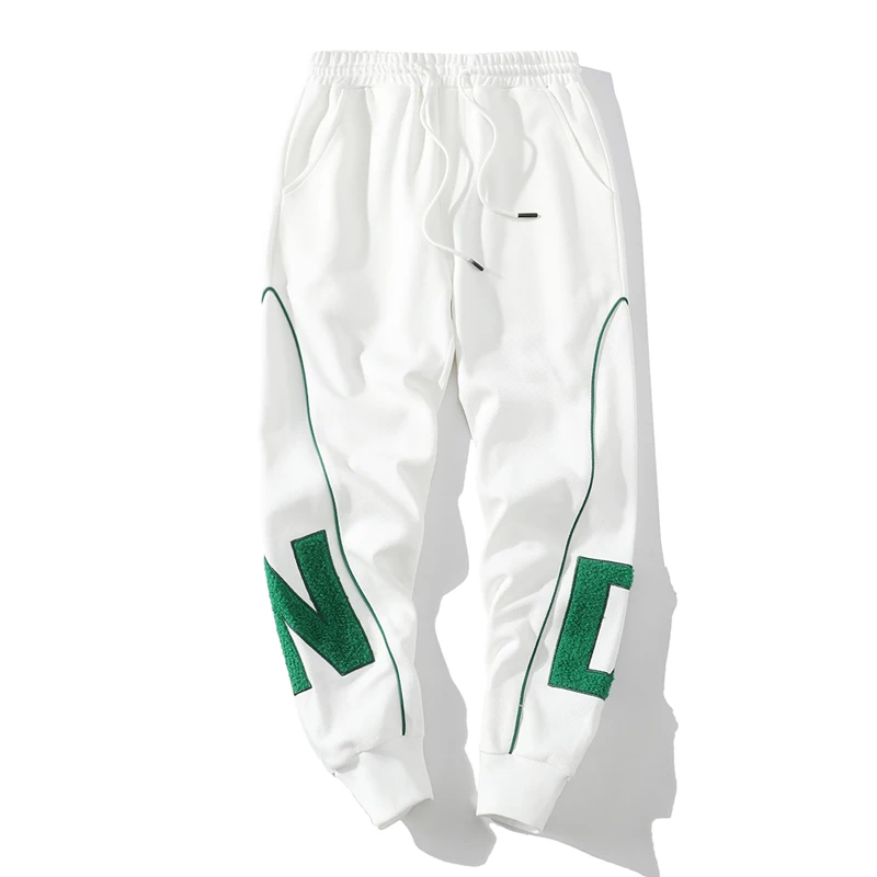 ANSZKTN Spring and autumn winter new recreational 100 match trousers male recreational nine minutes trousers