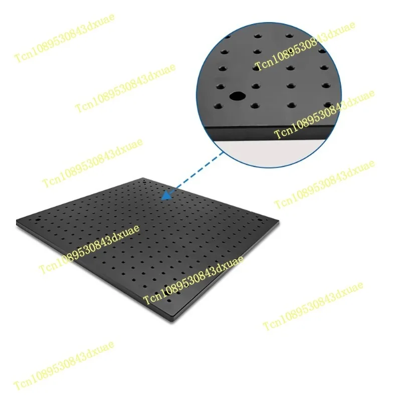 High Precision Optical Flat Plate Laboratory Porous Hard Aluminum Honeycomb Board Experimental Breadboard M6 Thread