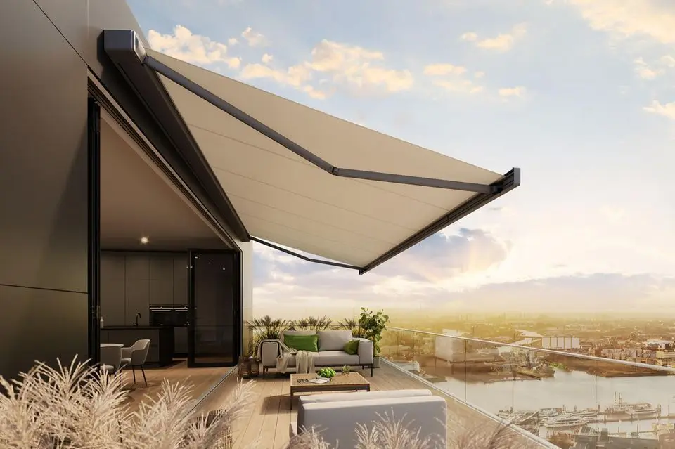 

Customized Various Sizes of Awning Save Space Cassette Shaped Electric Canopy Suitable for Backyard Use High Quality Sunshade