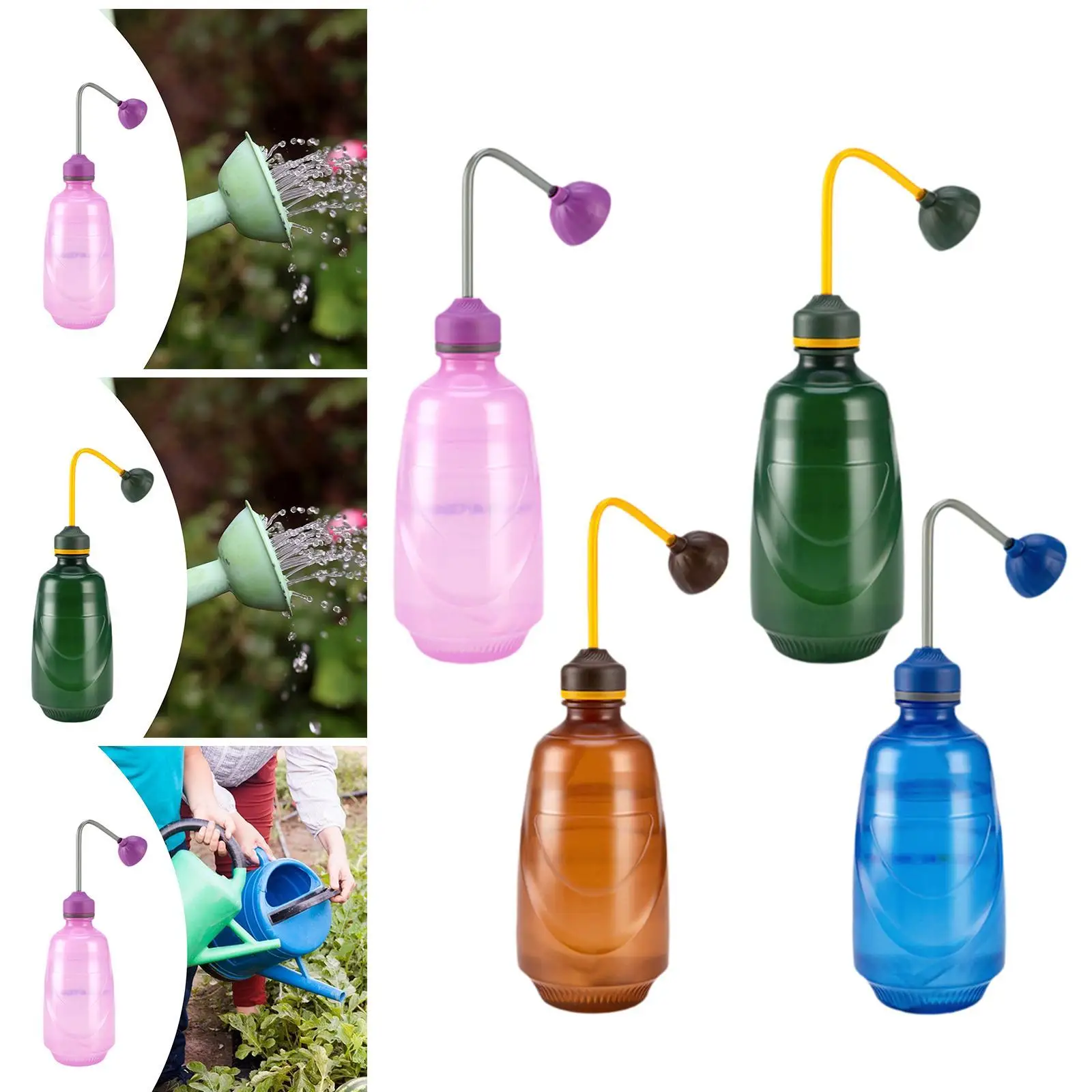 

450ml Watering Can Sturdy Flower Watering Bottle Sprinkling Kettle for Vegetables Bonsai Flower Pot House Plants Farmhouse