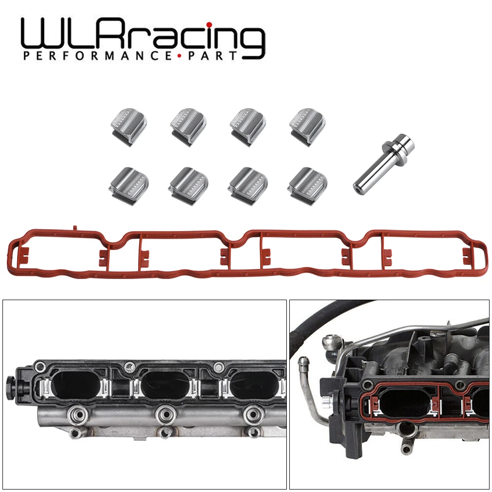 

WLR High Quality intake manifold Runner Flap Delete Swirl Flap Flaps Gasket For Audi Skoda Seat VW 2.0 TFSI EA113 WLR-IMK07