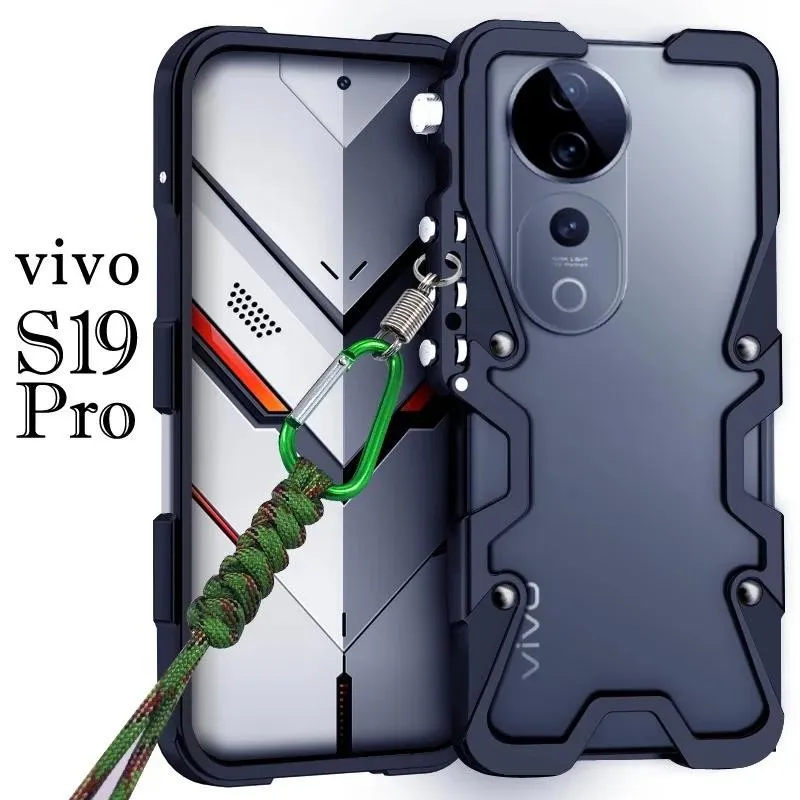 

Aluminum Metal Bumper Frame Cover For VIVO S19 S18 S17 S16 Pro S18e S17e S16e S15e S18 S17 S19 S16 Shockproof Shell Phone Case