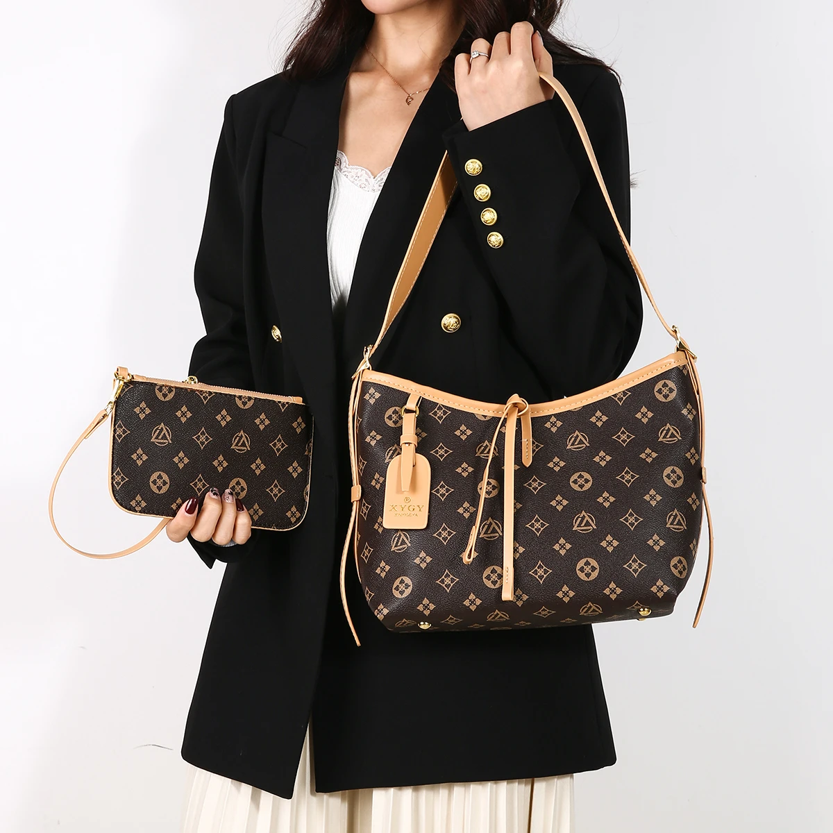 

Popular Luxury Brand Ladies Messenger Bag Leather Handbags Shoulder Tote Fashionable Everyday Use