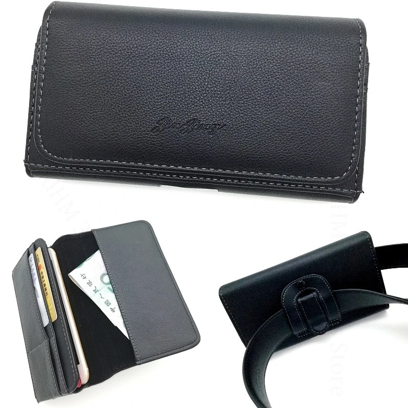 

Waist Bag Leather Phone Pouch For ASUS ROG Phone 9 FE Magnetic Flip Wallet Phone Case Rog Phone 9 8 Pro 7 6 6D 5s Pro II 3 Strix