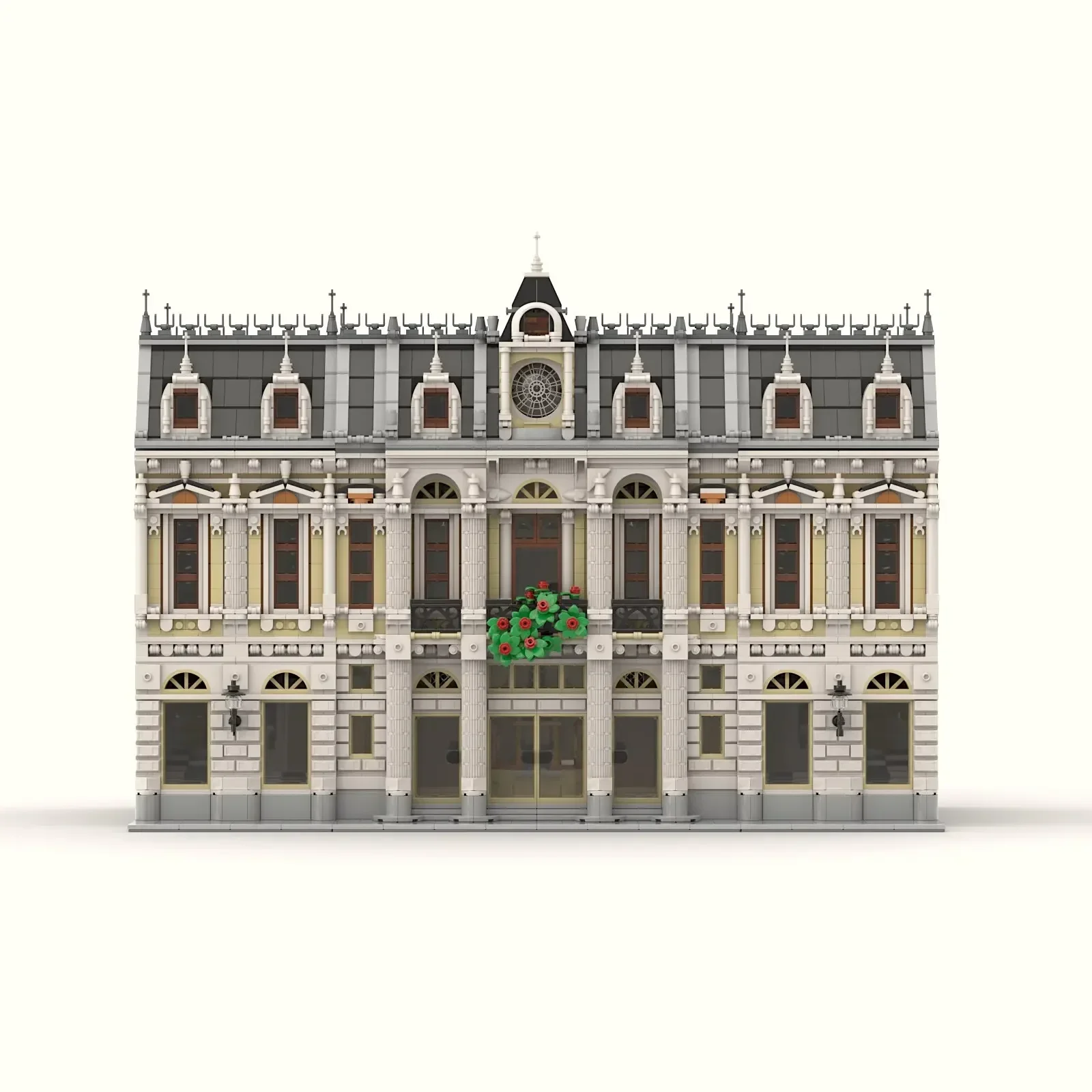 Moc Mattoni da costruzione Modello Street View La tecnologia di costruzione dell'Opera reale Blocchi modulari Giocattoli Set fai da te Assemblaggio Giocattoli di costruzione