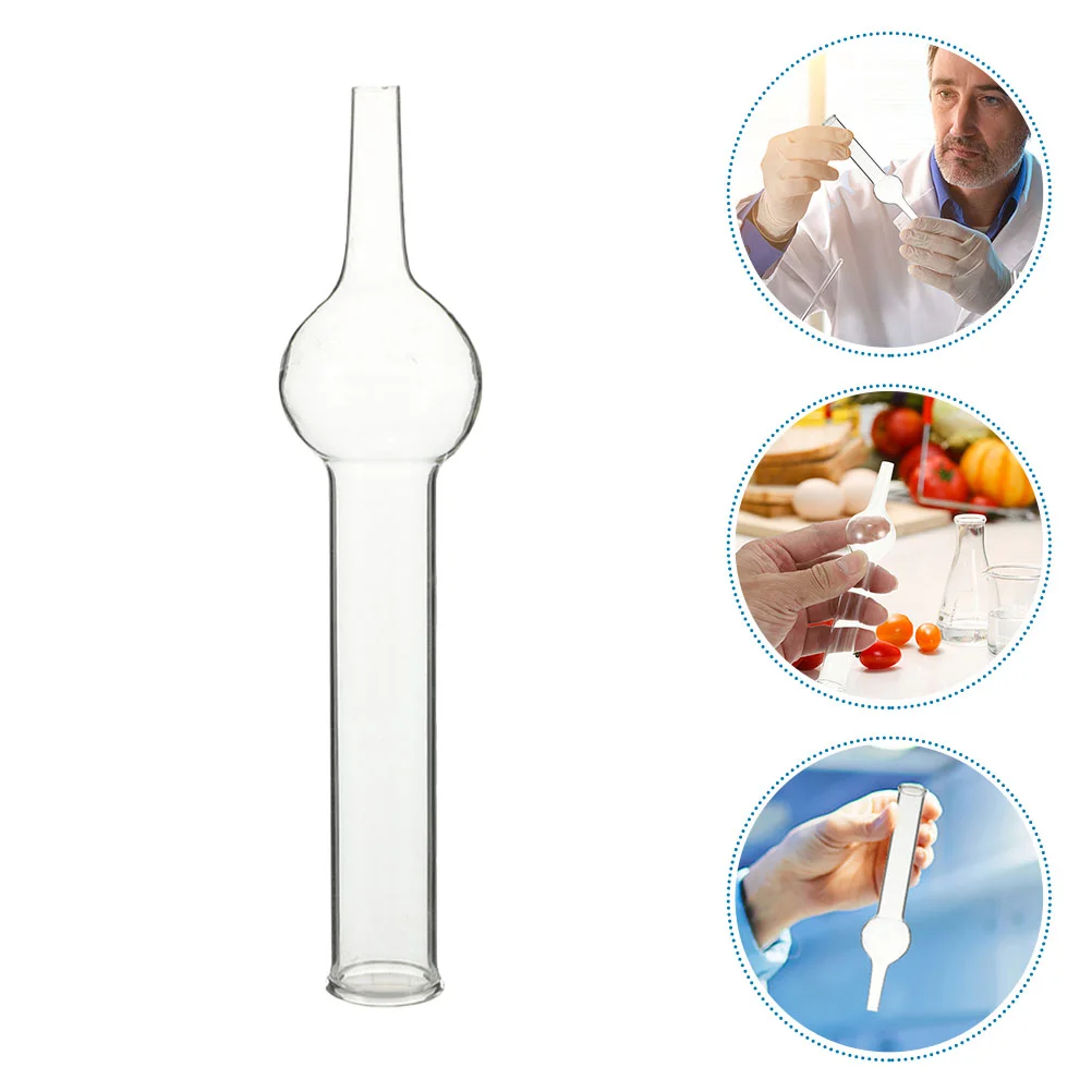 

Single Ball Drying Tube Glass Chemical Experiment Equipments Supplies Transparent Chemistry Air Tubes