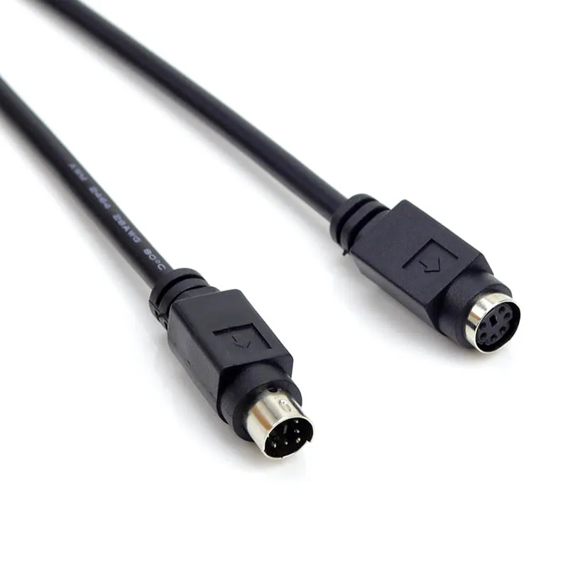 PS / 2 Mouse Keyboard Extension Cable Male to Male / Male to Female 6 Pin Pure Copper Line Connector Wire