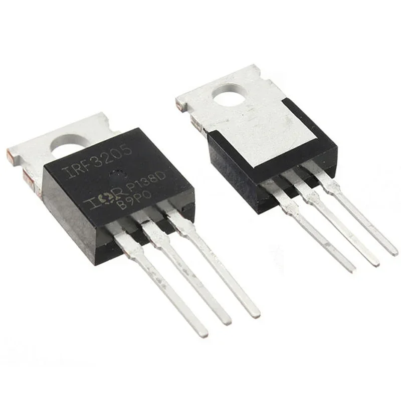 10x IRF3205 55V/110A IRF3205PBF Transistor Mosfet di potenza a commutazione rapida/Canale N T0220 LW TAGLIA 1.1X0.15X0.19 pollici