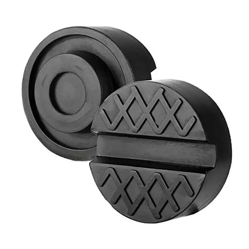 سيارة رفع جاك حامل منصات مطاطية الخامس الأخدود سيارة جاك وسادة مطاطية المضادة للانزلاق السكك الحديدية حامي دعم كتلة الثقيلة لرفع السيارة