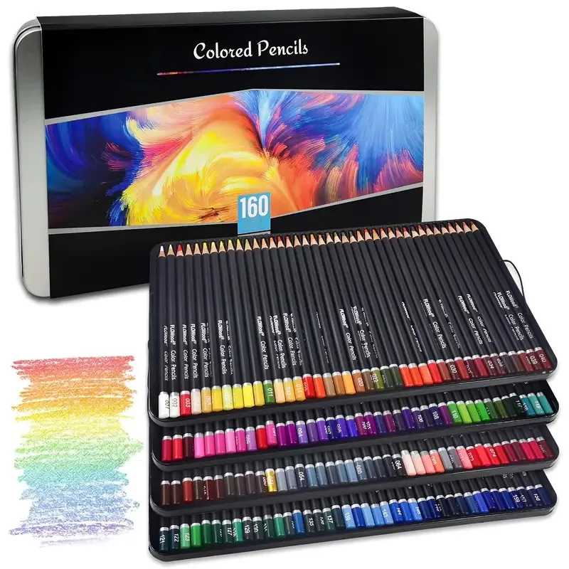 72-160-count-colored-pencils-set-for-artists-pre-sharpened-05mm-hb-soft-core-rich-pigment-vibrant-colors-ideal-for-drawing