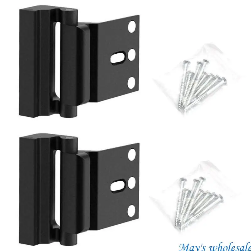 Residential Safety Door Lock Metal Reinforcement High Strength Door Lock Secure Against Unauthorized Entry for Household 448A