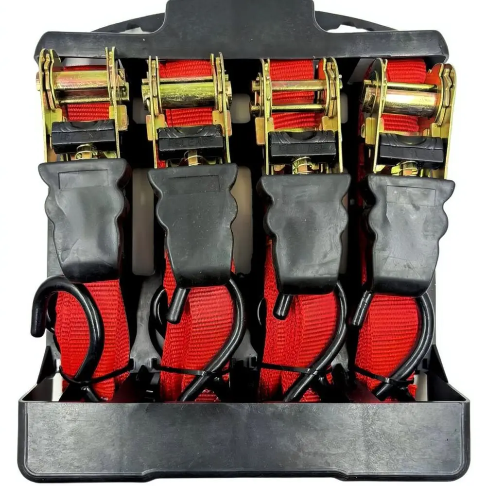 Automatic Ratchet Tie Down Belt 3M Polyester Cargo Lashing Strap For Truck Yacht Roof Rack Luggage Fasten Tool