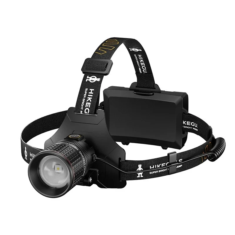 

waterproof super bright head-mounted night fishing light, miner's light, super long-life work light, strong light headlight