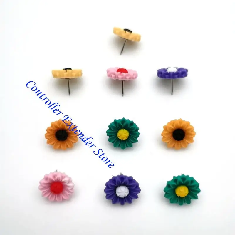 N84b عباد الشمس دبابيس دبابيس Cork Cork Board Thumb Toot