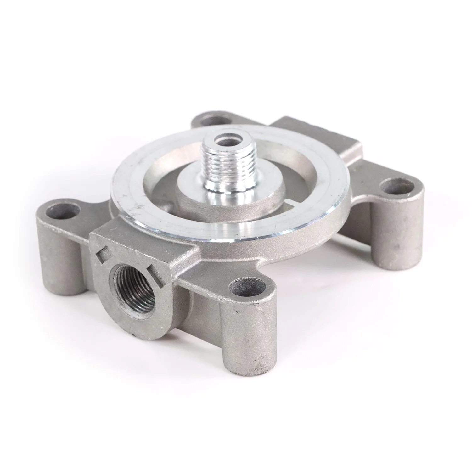 DPGKITS 1pc ディーゼルエンジンリモートマウント冷却フィルターヘッド 204163 カミンズ猫ディーゼルエンジン修理交換部品に適合